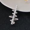 Listed Bow Imitation Pearl Hairpin Female, Broken Hair Edge Clip One Word Hairpin Bangs Side Temperament Hair Accessories