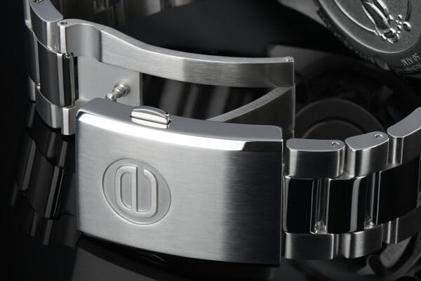 EPOS 3504BK Automatic 500m Water Ceramic Silver Men's Diver's Watch, Resistant, Bezel,