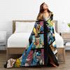 Invincible Comic Mark Grayson Fleece Blankets Anime Awesome Throw Blanket for Home 150*125cm Rug Piece Lightweight Thin