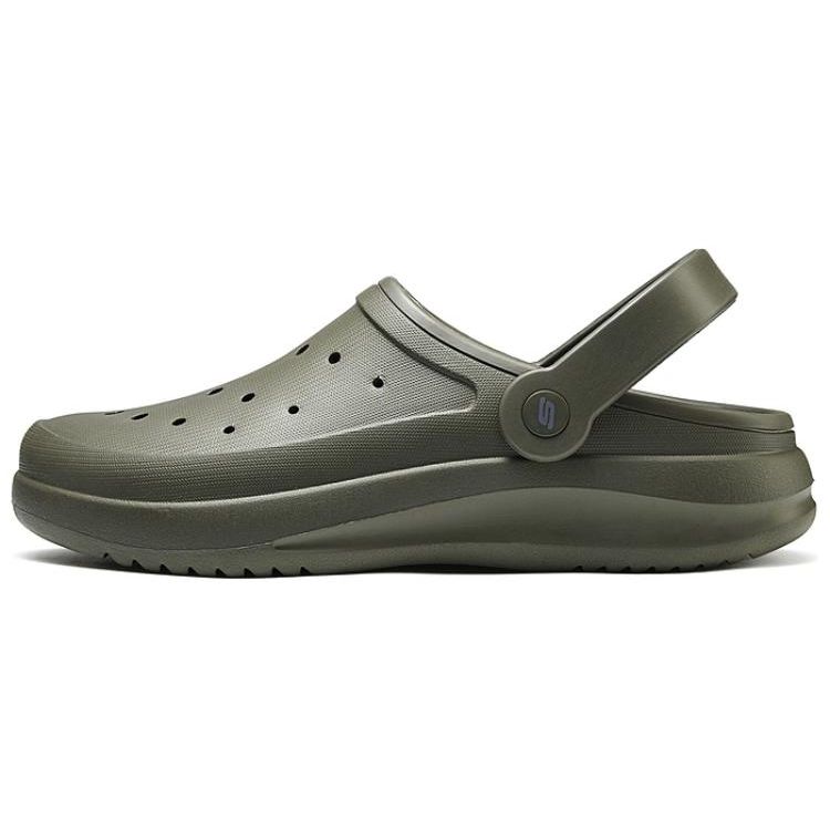 Skechers Foamies Breathable Comfortable Clogs Men clogs Green 243250-OLV 39.5