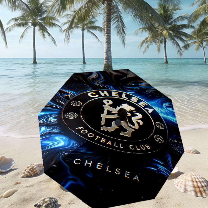 football club F.C Print Umbrella Automatic Opening/ Closing - Portable Foldable Design - Daily use for Travel/Outdoor - Gift for Birthday