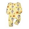 Prints Family Matching Long Sleeve Tops+Pants Set Family Matching Sets