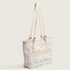 Korean Style Ins Lace Tote Bag for Women Fashion Versatile Shoulder Handbag Niche Large Capacity Commuter Underarm Bag