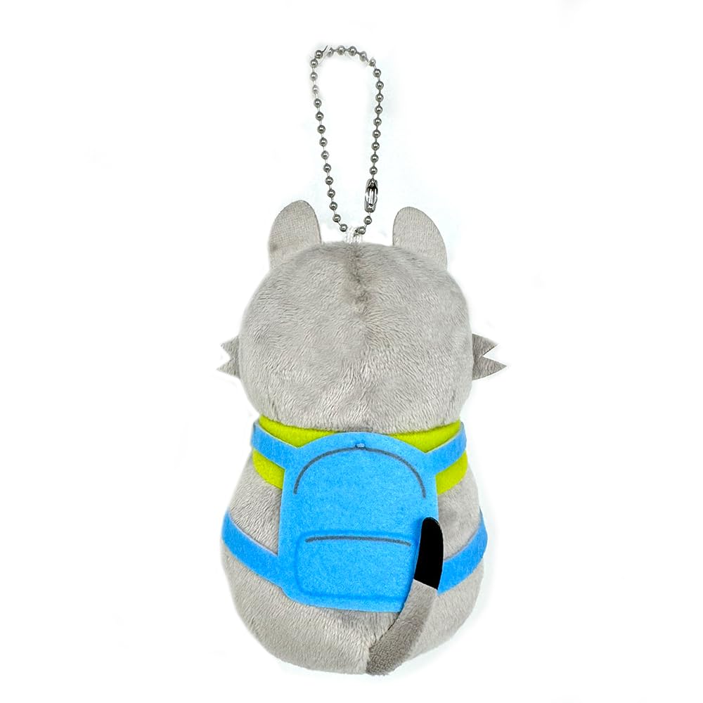 Forbidden Mole Plush Animal Akira Yaeko and Shio 12cm Kirihara Shio Inukai Mascots Makiguri, Kirihara, Inukai, Approx. (Yaeko (Gray) & (Dog))