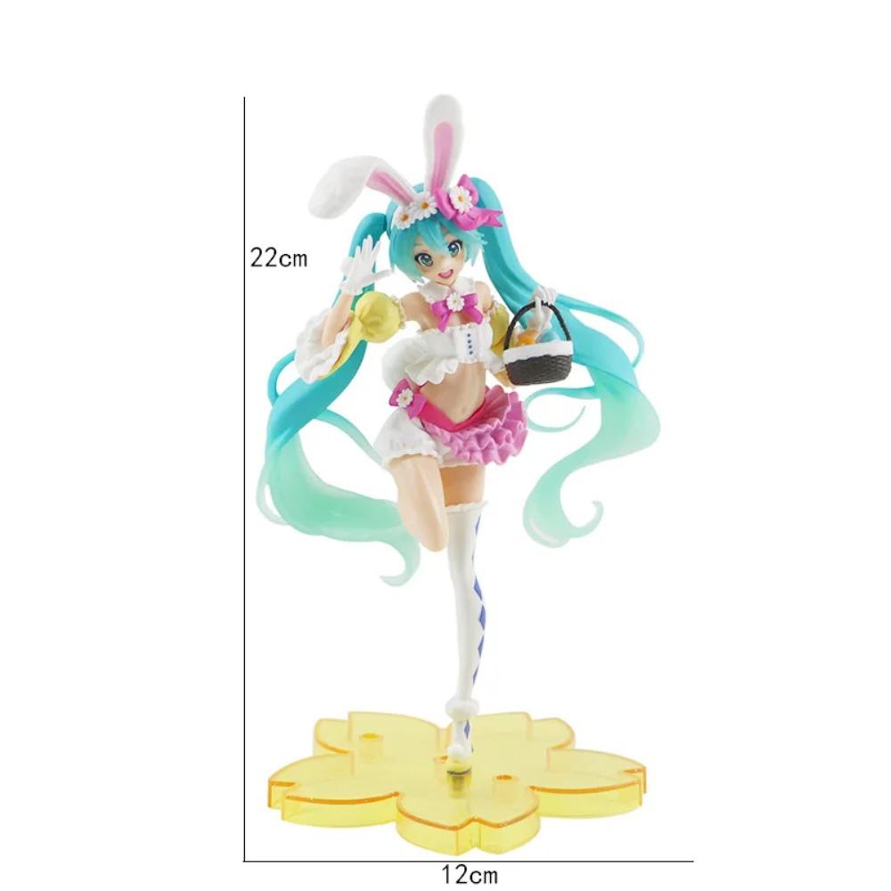 Hot Kawaii Girl Hatsune Miku Anime Figure Fashion Subclture Miku Action Figure Birthday Gift PVC Collection Model Doll Toys