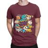 Rrugarts Character Group Center Logo Novelty Graphic 100 Cotton Tshirt Rrugarts Tees Tops For Unisex