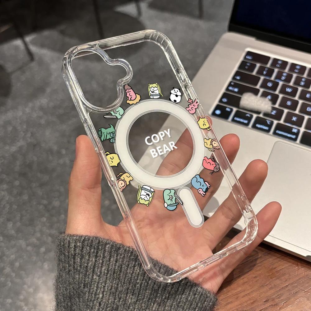 Magnetický kryt na telefon pro iPhone 11 12 13 iPhone 13 14 15 Pro 15 16 Pro Max Samsung A15 A16 A25 A26 A55 A56 S25 S24 S22 S23 Ultra S25 Edge