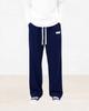 New solid color lace-up sweatpants simple straight men's casual pants corduroy ruffian handsome high-end wide-leg trousers