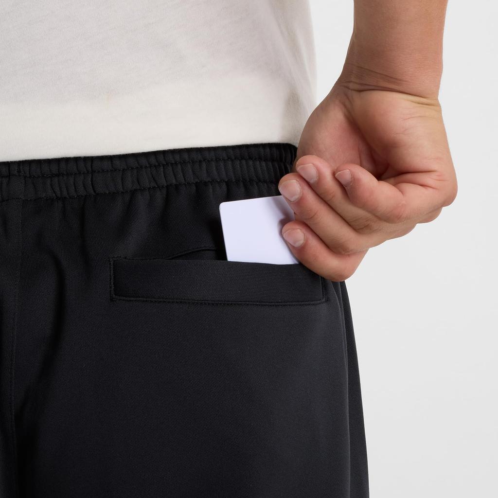 Model nošený Otani Pletené Tepláky Dres Trénink Běh Vlhkost Absorbující Rychleschnoucí Tréninkové Oblečení BK [New Balance] Pánské (Rovný)