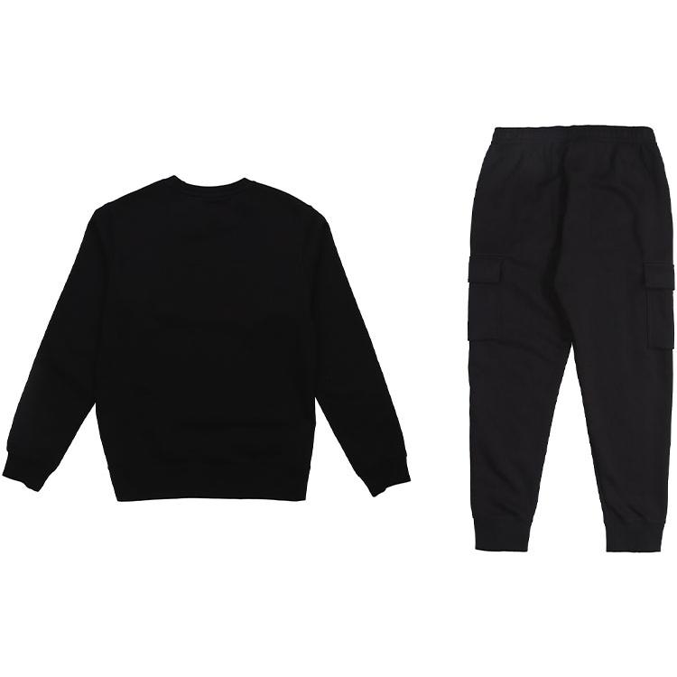 Nike Casual Sportswear Men's Crew Neck Thickened And Fleece Lined 916609-010+CD3130-010