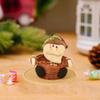 Christmas Basket Candies Cookies Holder Food Bread Portable Party Decor Snack Tray Table