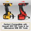 Uchwyt na narzędzia wiertnicze Dewalt 20V Milwaukee M18 Uchwyt ścienny Haki podstawy