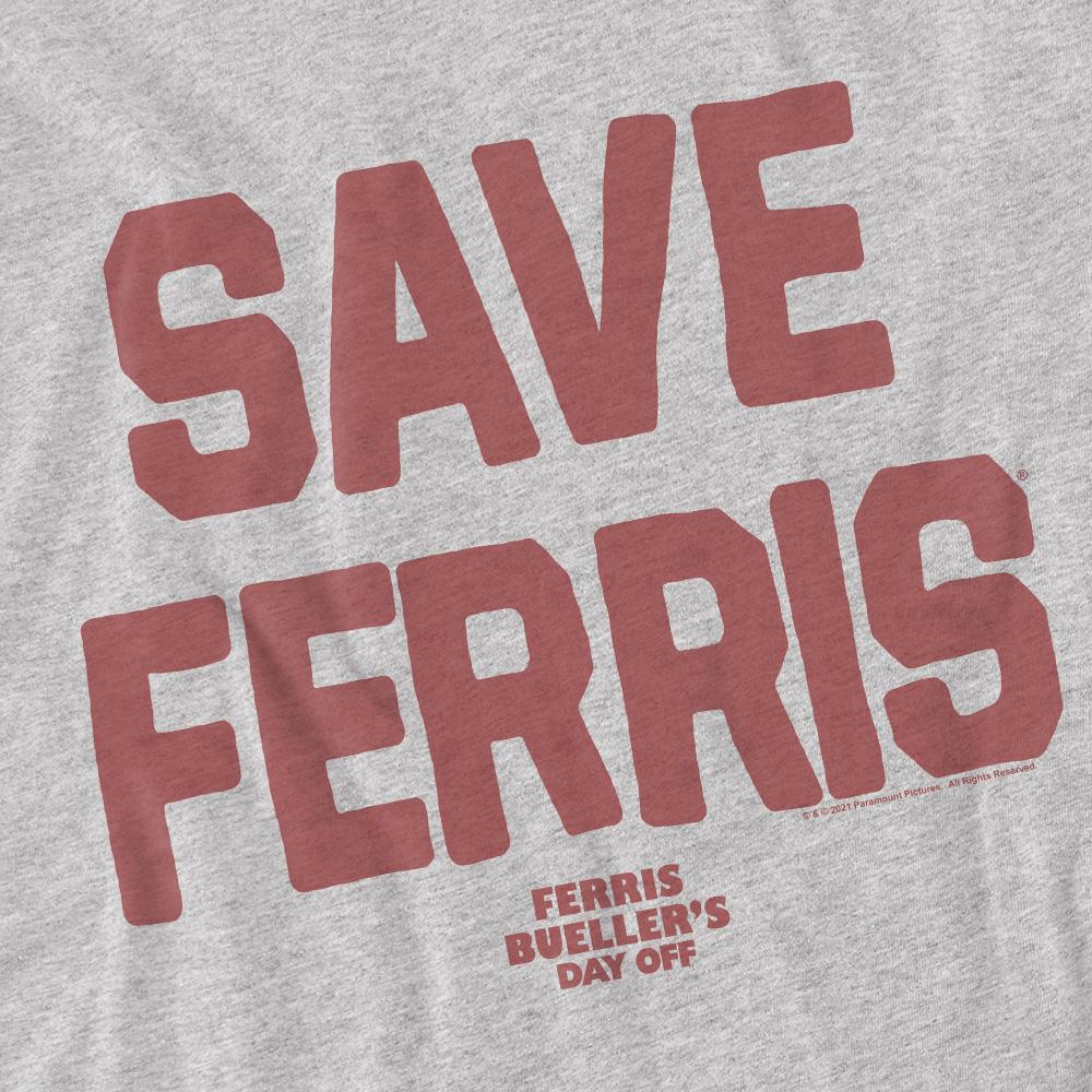 Ferris Bueller´s Day Off Mens Save Ferris T-Shirt