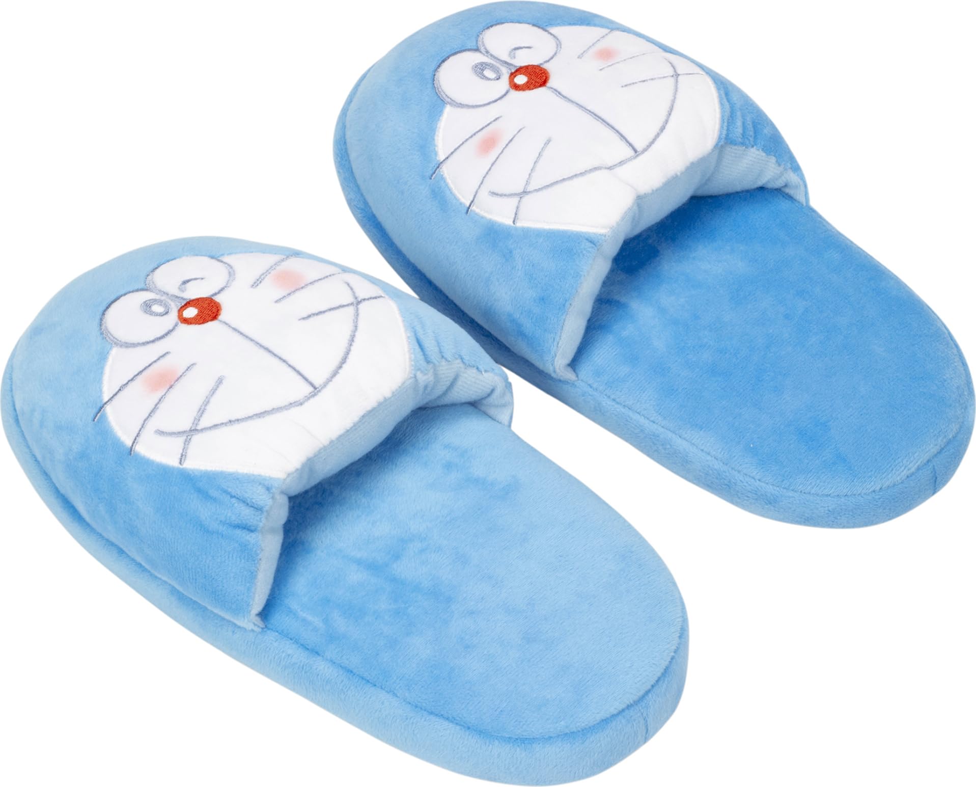 

MORIPiLO Doraemon Домашние тапочки Размер Плюшевые Милые от Morishita Makura (Пушистый Князь) 23.0-25.0см, Унисекс, Игрушка, Подарок, Синий, Персонаж,