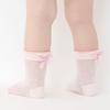Infant Baby Rabbit Socks For Girls Cute Newborn Mesh Bowknot Mid-calf Short Sock Summer Fashion Sweet Princess Cotton Socks