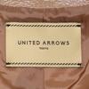 UNITED ARROWS Brown Coating Medium Coat Jacket 36 CamelUsed