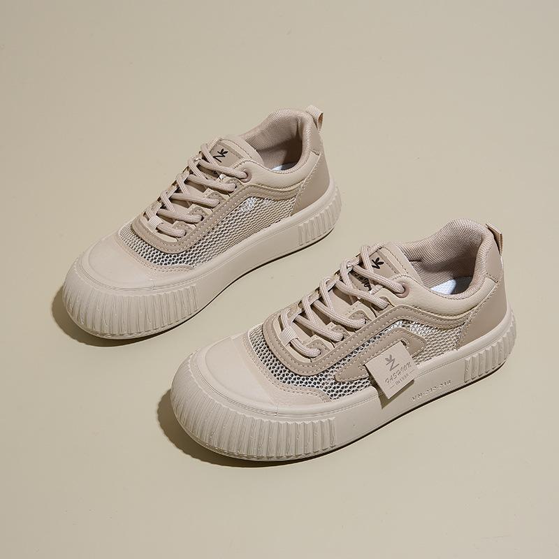 2025 little white shoes women's summer new Korean version ins female students casual network versatile board shoes street shot YB5101