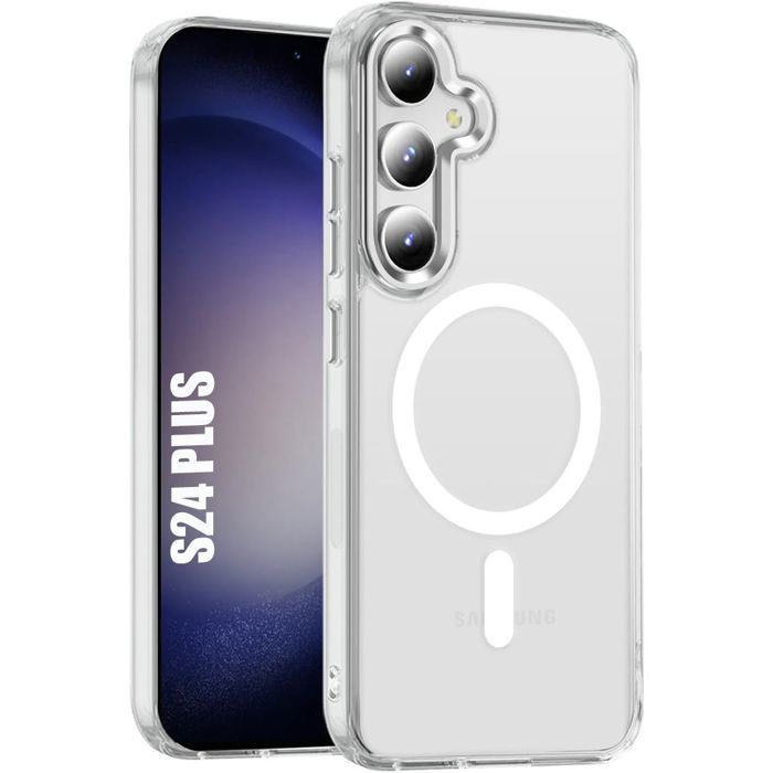 Coque de protection - BOOLING - Samsung Galaxy S24 Plus - Silicone - Antichoc - Transparent