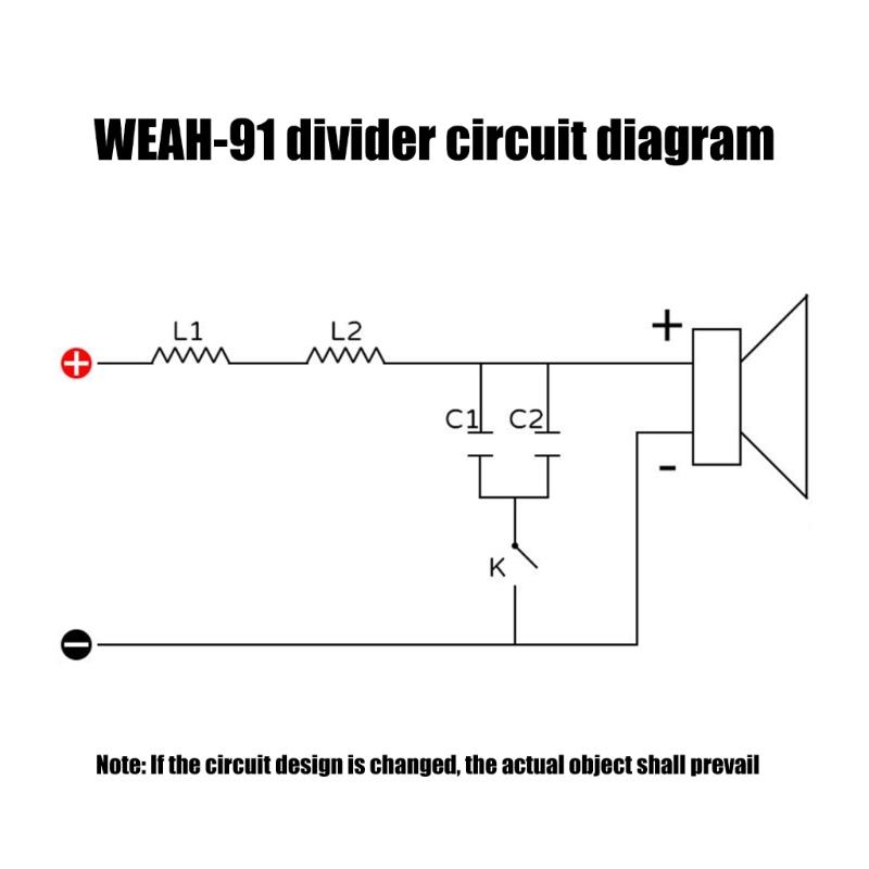 Subwoofer Crossover Filter 2500W Subwoofer Frequency Divider 200Hz/180Hz for Stage and Home Sound DIY Project