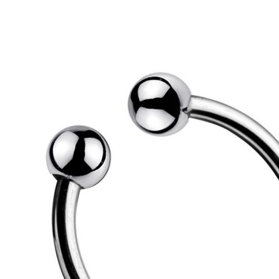 Vogue Stainless Open Cuff Penis Ring Anti Premature Ejaculation Delay Lock Cock Sex Toy