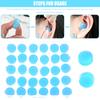 30pcs Reusable Silicone Ear Plugs - Noise Reduction | For Sleeping Swimming Studying Flying Flexible Earplugs