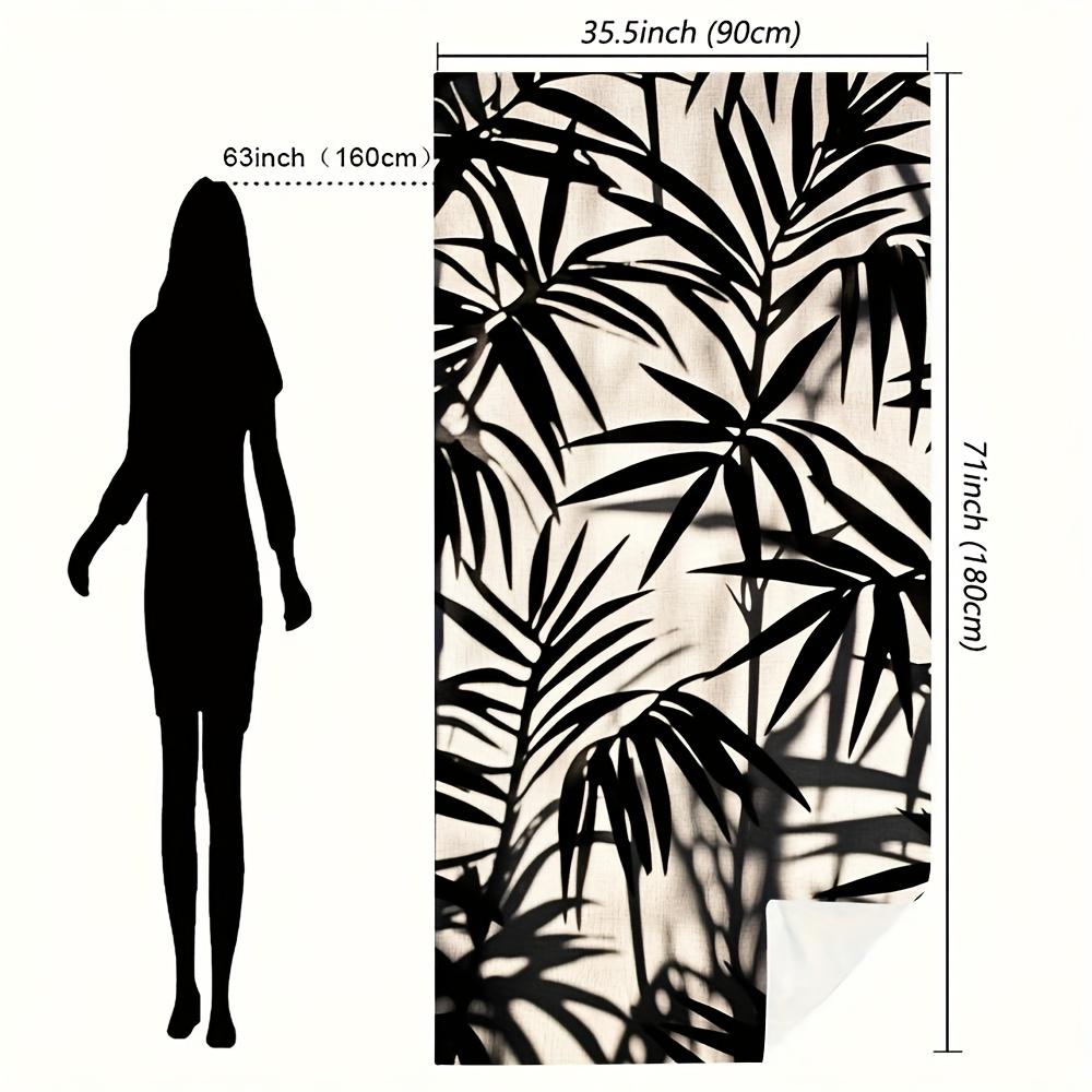 1 Px Bohemian Coastal Luxury Resort Style Beach Towel 80x 130cm-Microfiber, Fast Absorbing and Super Soft Bath Towel