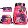 School season starry sky primary school student schoolbag smiling animal leisure backpack