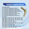 Car Thermostat Outlet Hose Connector Water Outlet Hose Connector Kit LR049990 Compatible with Jaguar XF 2010-2012,XJ 2011-2013,XK 2010-2015 Land