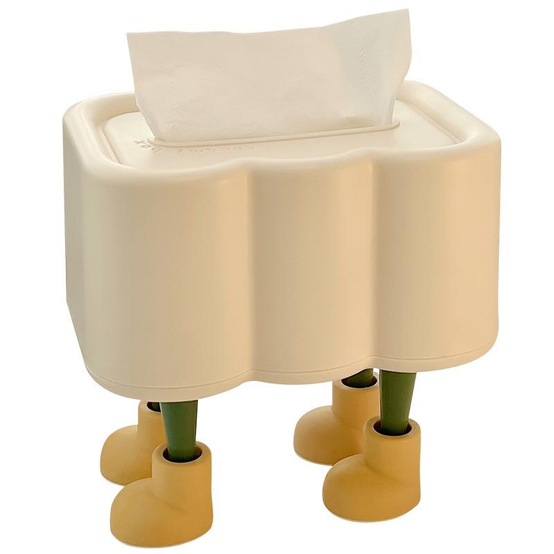 Desktop Tissue Box Household Living Room Cloud Pumping Paper Box Table Napkin Storage Box