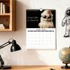 2026 Wandkalender Naturstil Hühner-Thema Lustiges Gag-Geschenk für Hühnerliebhaber Bauernhaus Küche Büro Schule Heimdeko