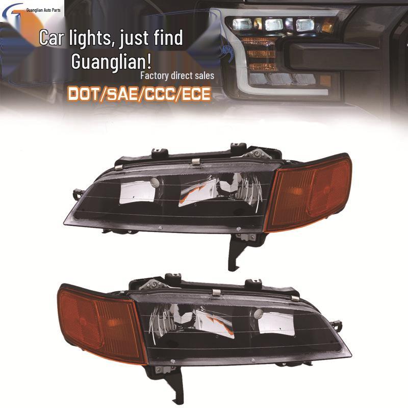 

Accord 5-го поколения 1994-1997 Черные янтарные фары (Спецификация США)