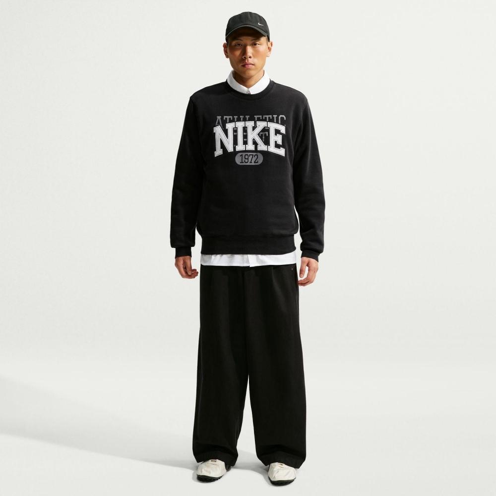 Nike Vintage Club Bb Grx Crewneck Sweatshirt  010black Iz4065