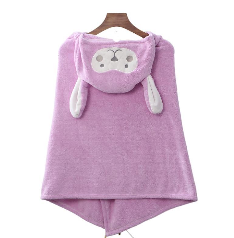 

Soft And Cozy Baby Bathrobe Towel Cloak For Children DRYWARM No Smell