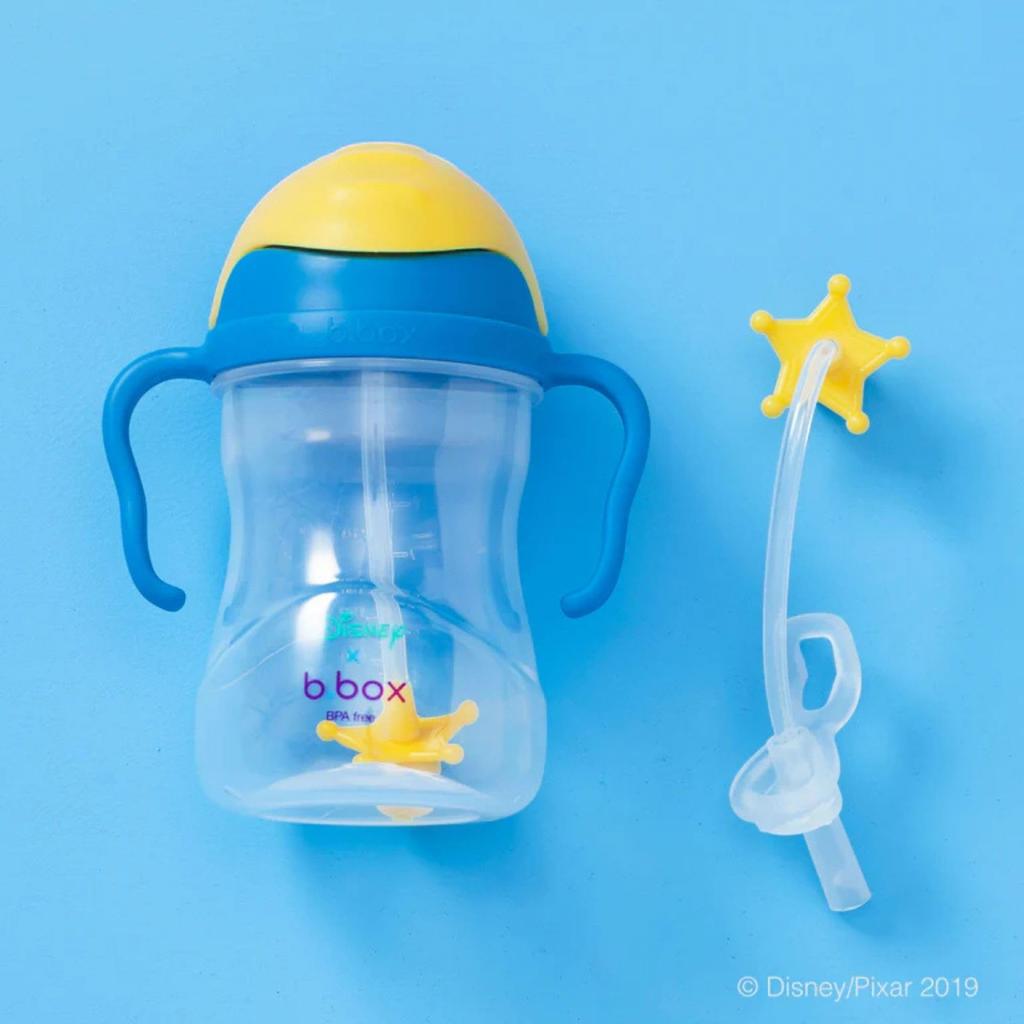 Straw Drink from Any Baby Gift Sippy Toy 1 b.box (B-box) Leak-Proof Mug, Angle, [Authentic b.box Product] [Disney Cup] (Woody Story, Cup)