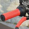 Anti-Slip Motorcycle Handlebar Grip Universal Fit Rubber Sleeve  Electric Bike Accessories