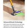Electric Floor Brush Head for Dyson V7 V8 V10 V11 V15 Vacuum Attachement Head Roller Brush Head with Green LED Light