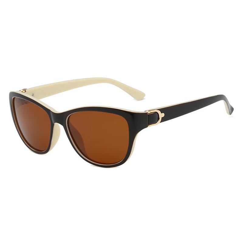 1PC Cat Eye Polarized Sunglasses Ladies Elegant Sunglasses Outdoor Driving Beach Sunscreen Anti-ultraviolet Anti-blue Light Goggles
