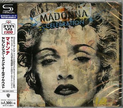 CD MADONNA  Celebration 1CD EditionSHMCD WPCR26301 WARNER MUSIC JA 2017 Japan Pop