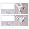 DIY Closet Shoe Rack Connectors 10Pcs Durable Plastic Cube Fasteners for Wire Grid Shelf Home Storage Organization