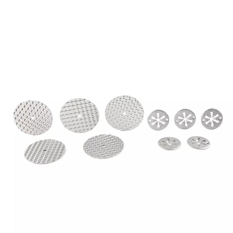 5 Sets Heat Protection Plate Shield Washer Attachment Repair Kit N90335004 fit for Universal Silver