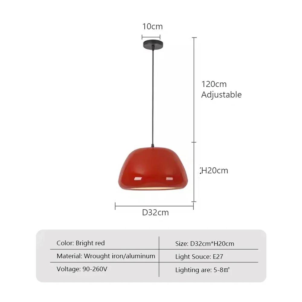 Minimalist Colorful LED Pendant Chandelier Lighting for Dining Room Bedroom Cafe Bar Home Indoor Decor Hanging Suspension Light