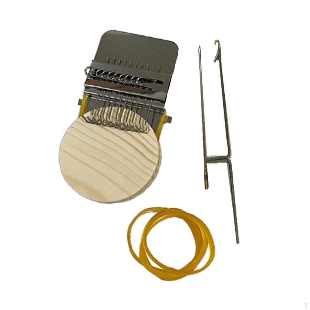 Małe krosno tkackie cerowanie DIY mini narzędzie do naprawy typ Speedweve tkactwo dla dorosłych