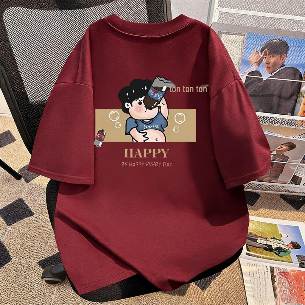 Chic Loose Fit Cotton T-shirt - Women's High-End Summer 2026 Design