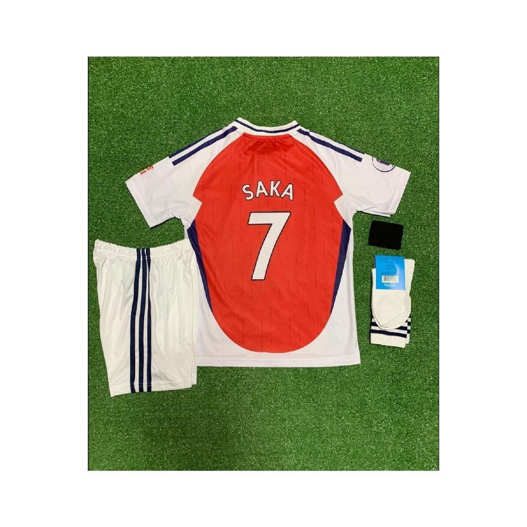 2024/25 New Season Bukayo Saka Kids Jersey Set Of 4