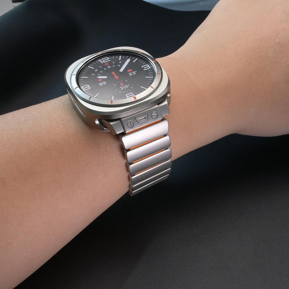 Titanium Band for Samsung Galaxy Watch Ultra2 2025 Luxury Metal Bracelet for SAMSUNG GALAXY Ultra Watch 47mm 2024 Accessories