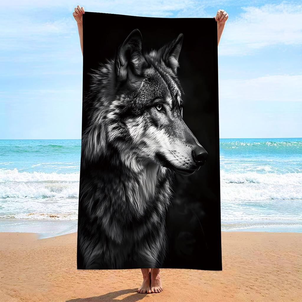 70x140 Microfiber Custom Printed Beach Towel - Absorbent & In Stock