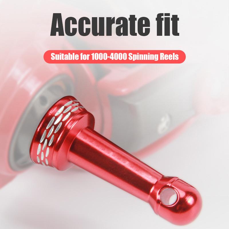 Multi-color Fishing Wheel Stabilizer Bar Aluminum Alloy Reel Frame Light Balance Frame DIY Fishing Wheel Accessories 4