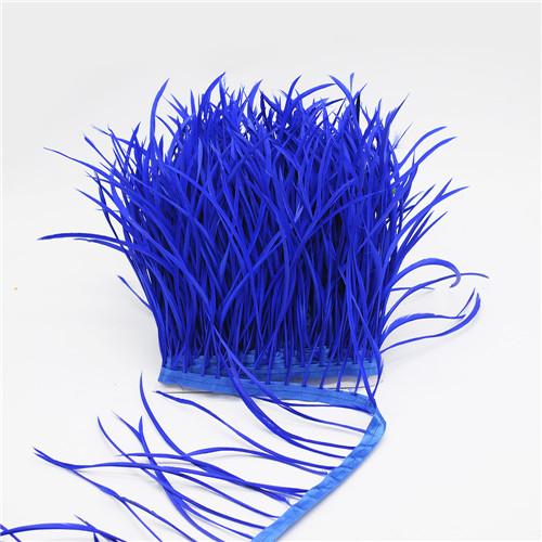 FeatherNew Arrival Feather Trim Goose Feather Trim 15-20cm Goose Biots Feathers Fringe Ribbon Dress Skrit Jewelry Making Accessories