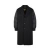 CROQUIS Men's Winter Lapel Wool Blend Coat