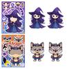 6Sheets Halloween DIY Puzzle Sticker Games 6 Pumpkin Ghost Mummy Witch Make A Face Funny Assemble Jigsaw Stickers Kids Toys